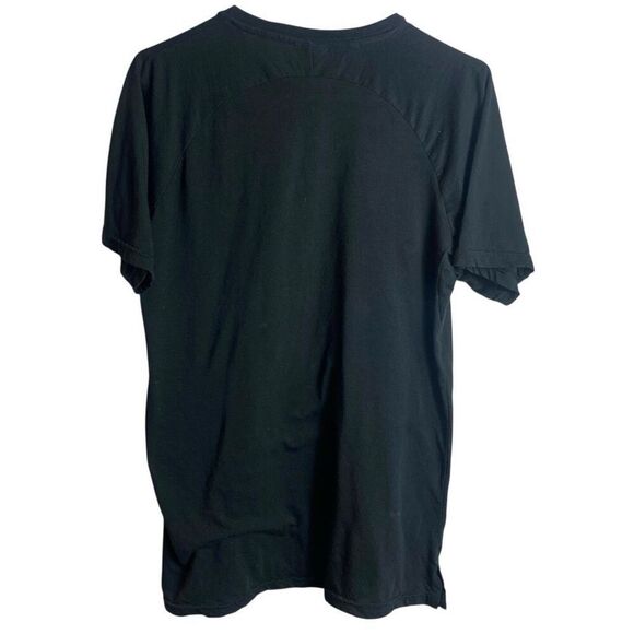 Gymshark Black Oversized Performance Relaxed T Shirt Men’s Sz Large - Picture 4 of 5